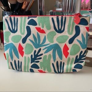 3/$15 Ipsy Bag Tropical Zippered Cosmetic Bag